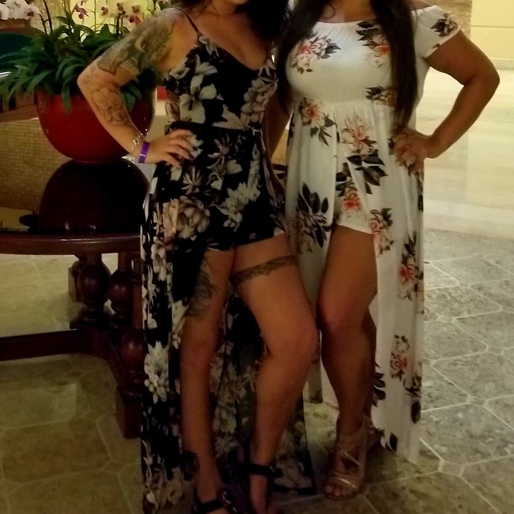 High Low romper